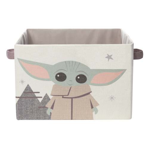 Star Wars Grogu/Baby Yoda Foldable/Collapsible Storage Bin/Basket – Lambs & Ivy