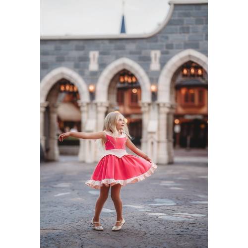 READY TO SHIP,Sleeping Beauty Twirl dress,Girls Princess Dress,Princess Aurora Costume,Machine Washable,Halloween Costume,Disney Cosplay