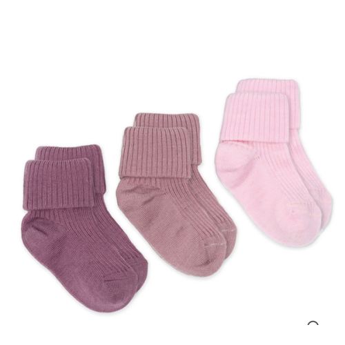 Wool Socks, Baby and Toddler, Pink & Rose