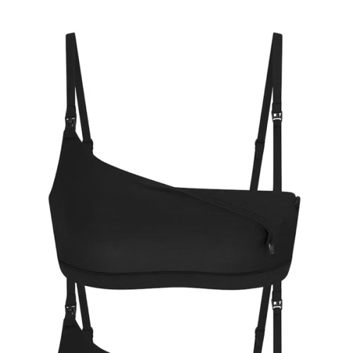 FITS EVERYBODY MATERNITY NURSING SCOOP BRALETTE 2-PACK | ONYX | SKIMS