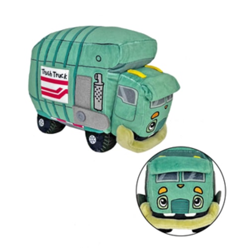 Trash Truck Plush book