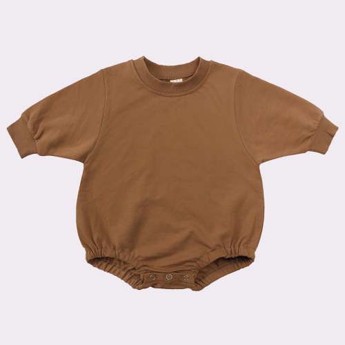 Up to 65 off!Lolmot Baby Girls Boy Solid Sweatshirt Romper Crewneck Pullover Bodysuit Long Sleeve Onesie Sweater Outfit Newborn Infant Baby Clothes on Clearance