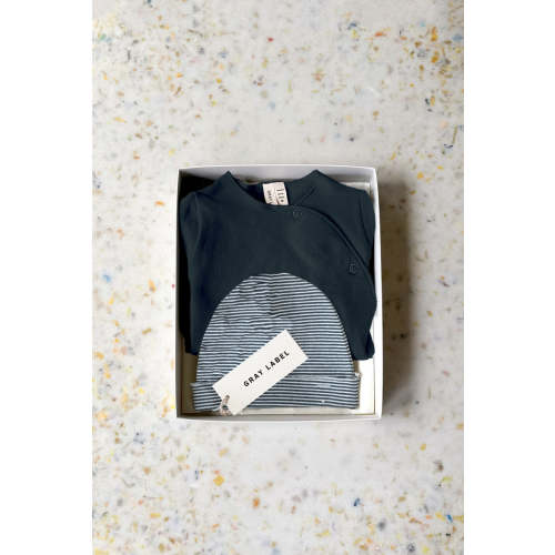 The Newborn Essentials | Blue Gray – Gray Label