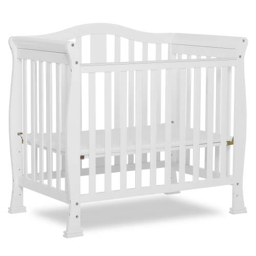 Dream On Me Naples 4-in-1 Convertible Mini Crib White