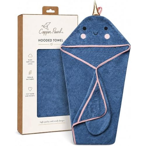 Copper Pearl Nori Character Hooded Towel
