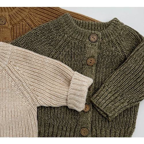 Quinn Knitted Cardigan – Olive and Cradle