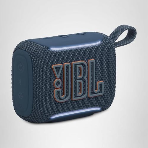 JBL Go 5 Portable Bluetooth Speaker, Waterproof and Dustproof - Blue