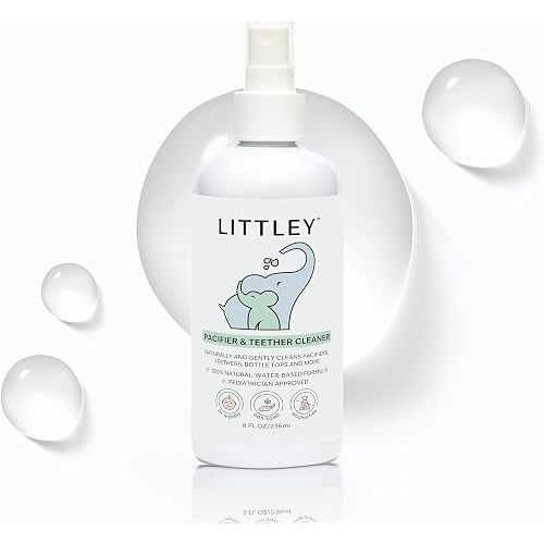 Littley Pacifier & Teether Cleaner | HOCl Spray | 8 oz