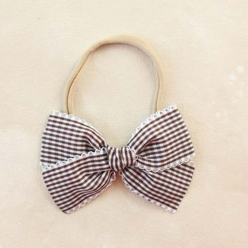 Oversized Classic Bow Headband // Chessy