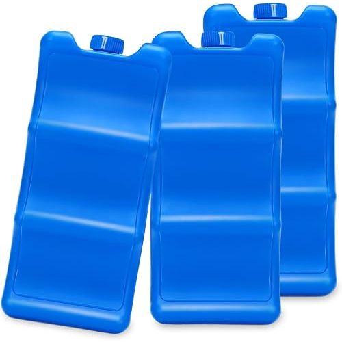 Ysanciuu 3 Pack Breastmilk Ice Pack,Bottle Ice Packs for Breastmilk Storage,Contoured Ice Packs for Breast Milk,Baby Bottles,Meal,Keeps Breast Milk Fresh