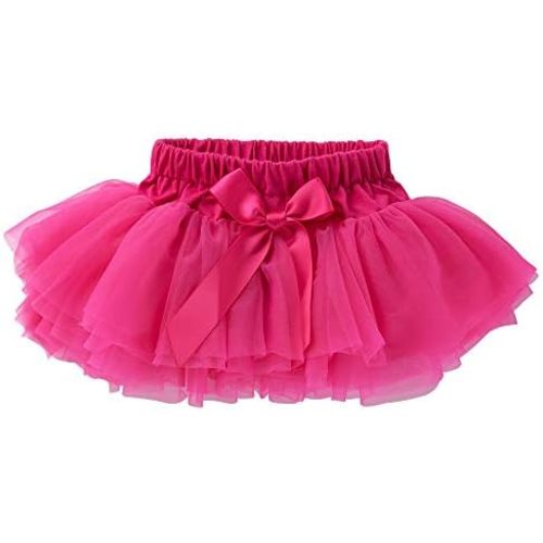 Anbaby Baby Girls Soft Tutu Skirt Toddler Ruffled Pants Diaper Cover