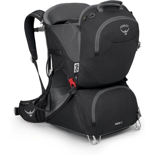 Osprey Poco LT Lightweight Child Carrier Backpack - Compact, Travel-Ready Kid Carrier with Sunshade and Adjustable Fit - Lightweight, Comfortable Hiking Carrier for Toddlers