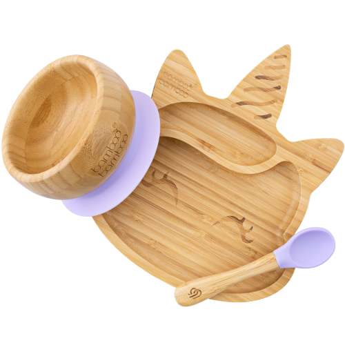 Unicorn Plate and Bowl Bundle Gift Set