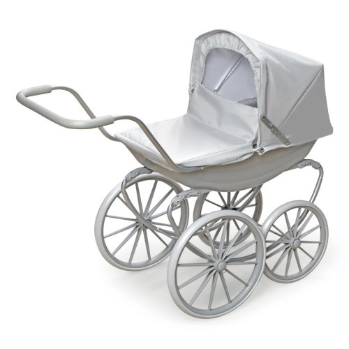 Badger Basket London Doll Pram - Executive Gray & Reviews | Wayfair