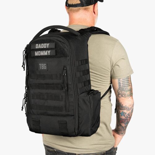 Daypack Diaper Bag by TBG – in BLACK