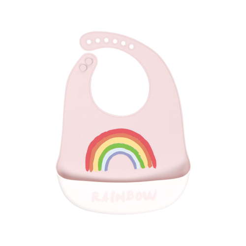 OAVQHLG3B Cute Silicone Baby Bibs for Babies & Toddlers (10-72 Months) Waterproof, Soft, Unisex, Non Messy