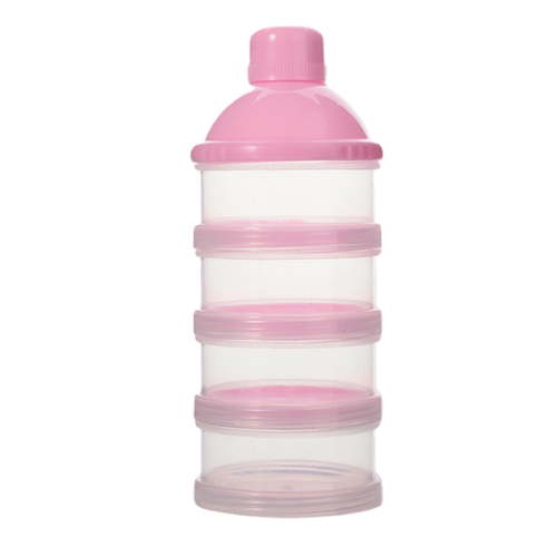 Stackable Formula Dispenser, 5 Layers Milk Powder Dispenser, Portable Formula Dispenser, Milk Powder Container, Travel Milk Powder Container, Snack Storage Box, 1 Pc, 6.89 Inches