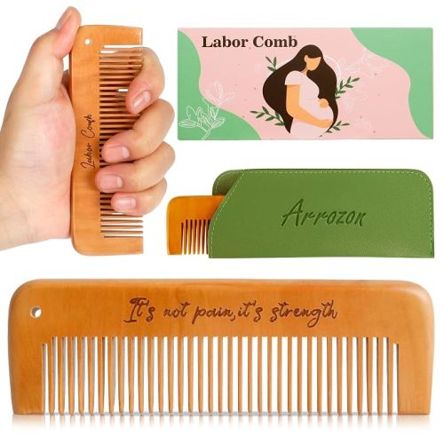 Birth Comb for Women Labor, Pregnant Mom Hospital Bag Must Haves