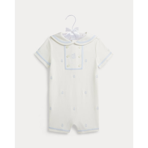 Cotton Interlock Sailor Shortall