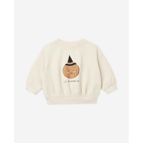 Relaxed Fleece Sweatshirt Lil Pumpkin – Quincy Mae
