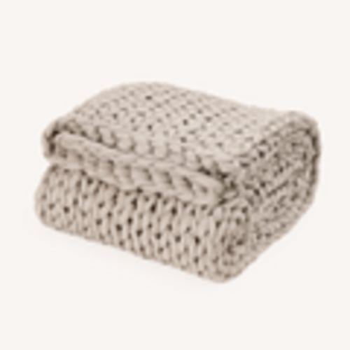 Knitted Weighted Blanket - 100% Cotton - Cotton Napper