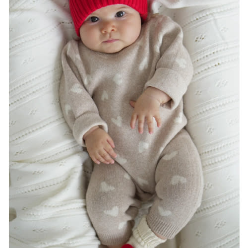 Luna + Luca Heart Jumpsuit