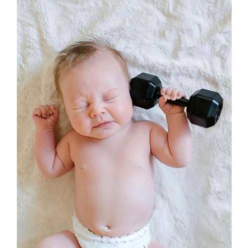BUFF BABY - Weight Plate Stacking and Teething Toy