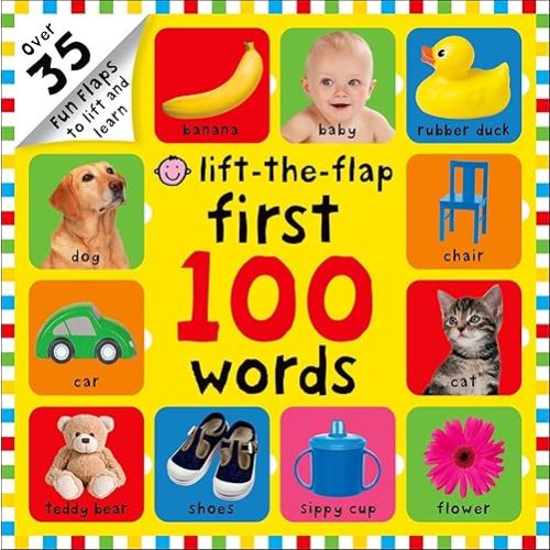 First 100 Words Lift-the-Flap: Over 35 Fun Flaps to Lift and Learn Board book – Lift the flap, September 17, 2013