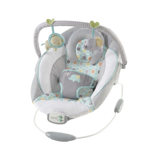 Ingenuity Soothing Baby Bouncer with Vibrating Infant Seat - Morrison: Detachable Toy Bar, Calming Vibrations
