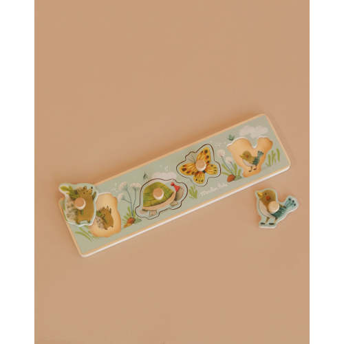 Moulin Roty Wooden Animal Puzzle - The Three Little Rabbits
