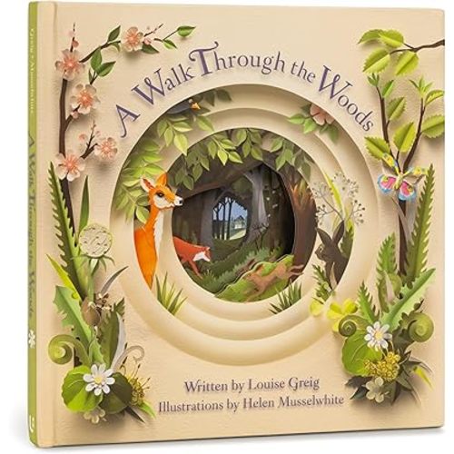 A Walk Through the Woods Hardcover – Picture Book, March 20, 2018