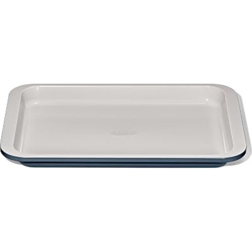 OXO Good Grips Non-Stick Pro Ceramic Coated Metal Bakeware Quarter Sheet Pan – Storm Blue
