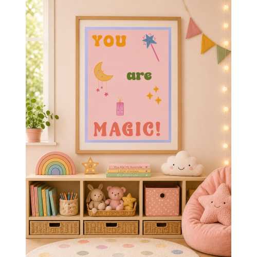 You Are Magic - Magical Kids Bedroom Art (Digital Download)