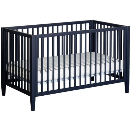Cerea Crib with Toddler Rail in Navy