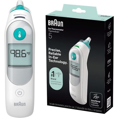 Braun ThermoScan 5 Digital Display Ear Thermometer