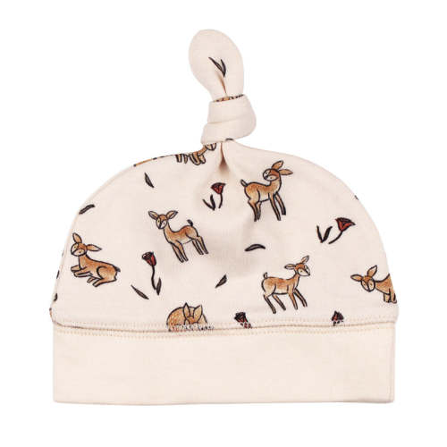 Doe-a-Deer | Organic Knotted Hat Preemie-NB