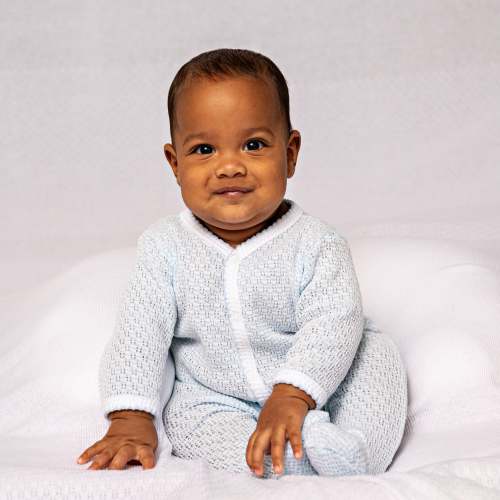 PatyKnit™ Solid Color Footie - PatyInc