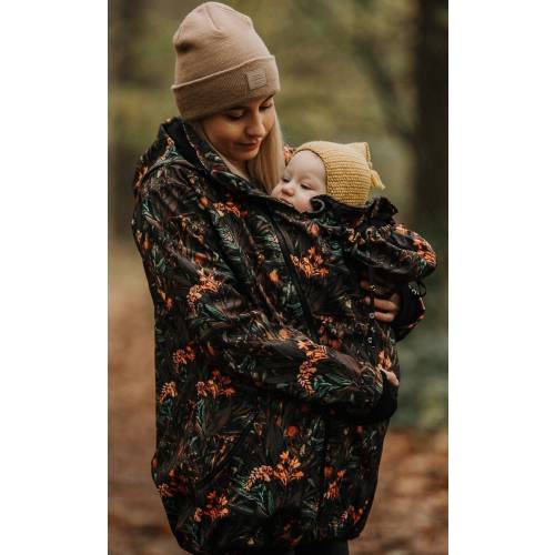 Softshell Jacket 4in1 GREYSE Maternity Babywearing. Front/back carry. pregnancy jacket.