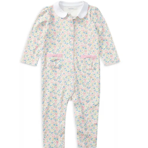 Girls' Floral Coverall - Baby