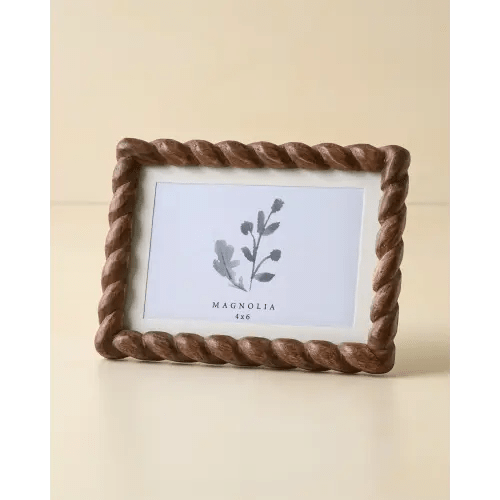Lorrie Twisted Wood Frame