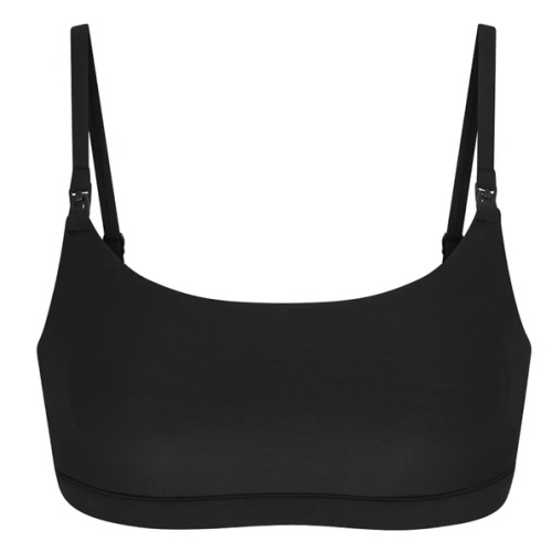 FITS EVERYBODY MATERNITY NURSING SCOOP BRALETTE 2-PACK | ONYX | SKIMS