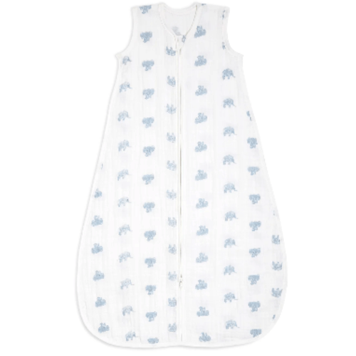 aden + anais organic cotton light sleep sack TOG 1.0 animal kingdom