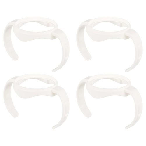 4 Pack Baby Bottle Handles for Evenflo Wide Neck 5oz & 9oz Baby Bottle, Bottle Holder for Newborn