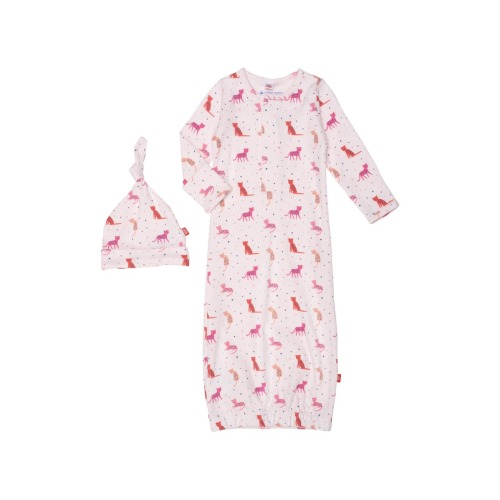 Magnetic Me Cheetah Bonita Ruffle Magnetic Gown & Cap Set | Nordstromrack