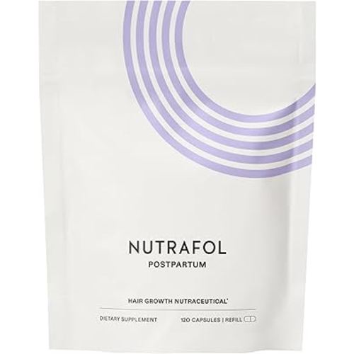 Nutrafol Postpartum Hair Growth Supplements, 1 Month Supply
