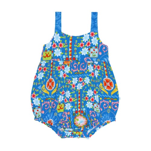 Tie Back Bubble Romper