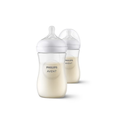 Philips Avent Natural Response Baby Bottles 260ml, 2 Pack - SCY903/02