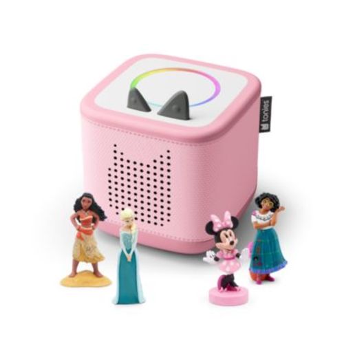 TB2 Disney Princess Bundle Box, Encanto, Moana, Frozen, Minnie Mouse Figurines - Pink