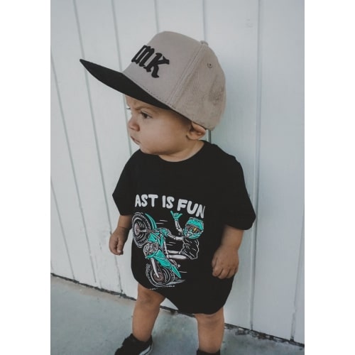 Fast Is Fun Baby Romper