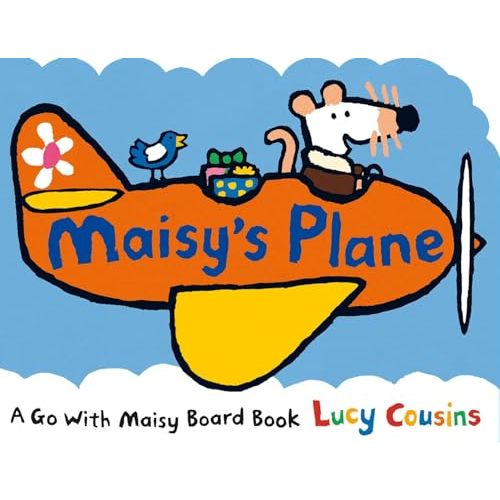 Maisy's Plane: (A Cloud-Shaped Board Book About Maisy the Mouse's Airplane Adventure for Toddlers)